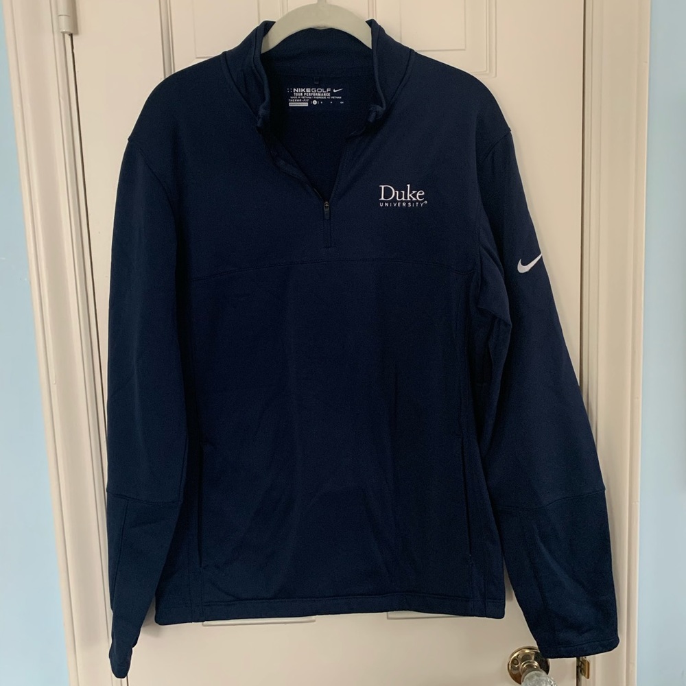 Duke Nike golf therma-fit quarter zip